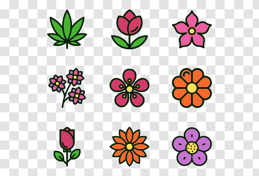 Flower Floral Design Clip Art - Plant - Vector Transparent PNG