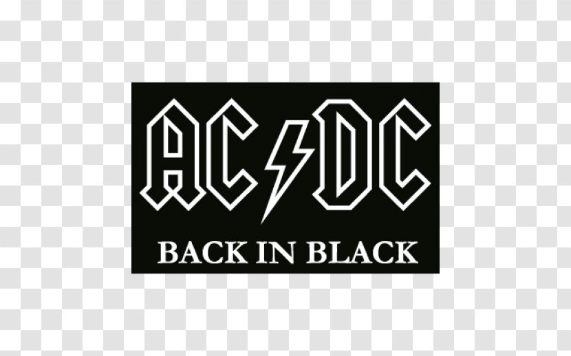 Back In Black (Live At River Plate 2009) AC/DC Ice Hells Bells - Signage - Acdc Lane Transparent PNG