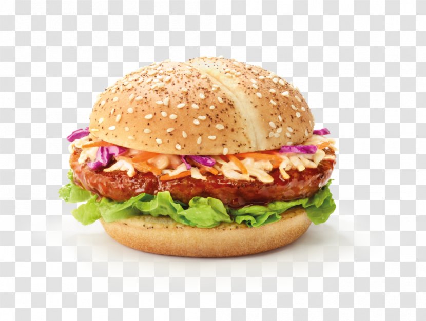 Cheeseburger Hamburger Korean Cuisine Patty Whopper - Chicken Sandwich - Bread Transparent PNG
