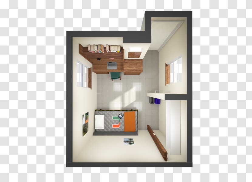 Dormitory Room House College Floor Plan - Dorm? Transparent PNG