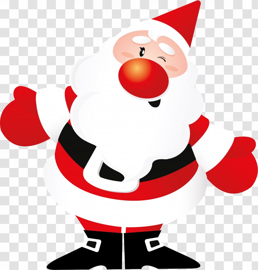 Santa Claus Christmas Clip Art Transparent PNG