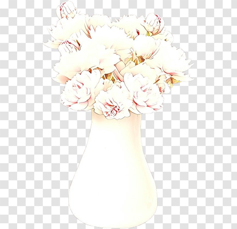 Pink Flowers Background - Vase - Hydrangea Peony Transparent PNG
