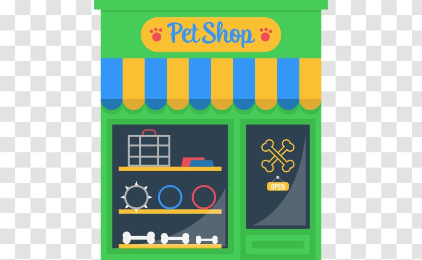 Pet Shop Cafe Building Transparent PNG