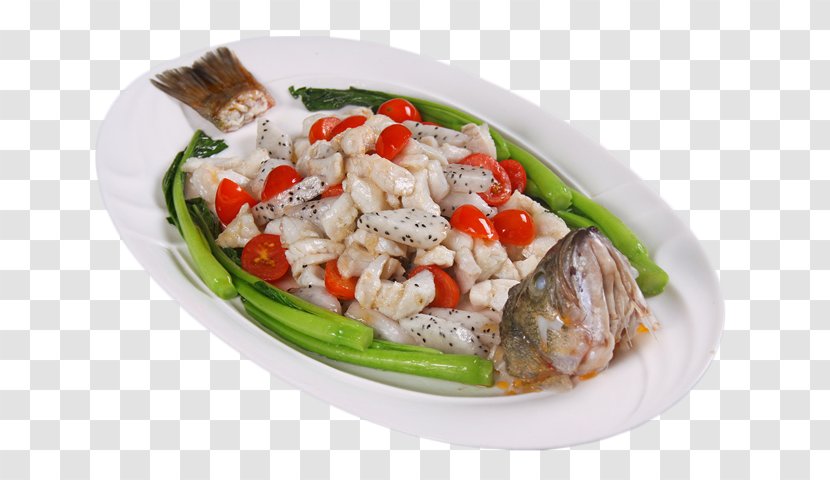 Seafood Salad - European Perch - Sea Bass Transparent PNG