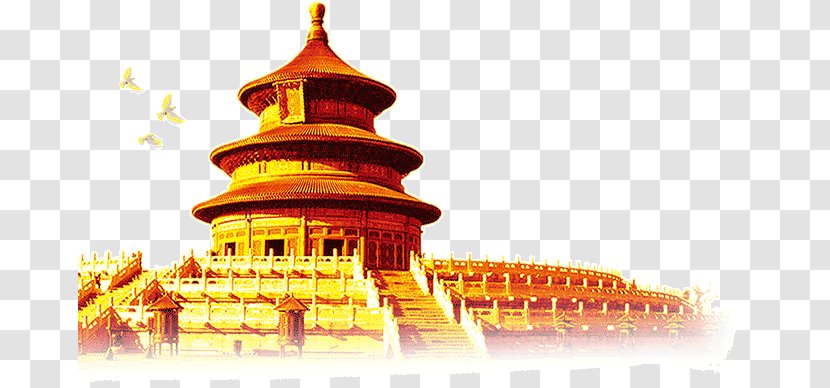 Temple Of Heaven Forbidden City Tiananmen Great Wall China Summer Palace Transparent PNG