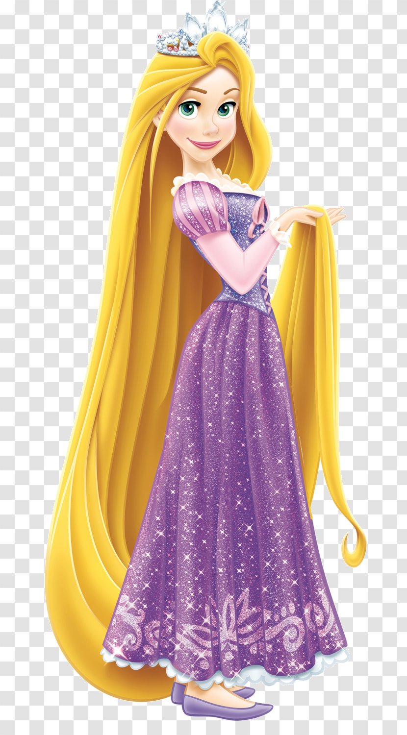 Rapunzel Tangled Wall Decal Disney Princess Sticker - Yellow Transparent PNG