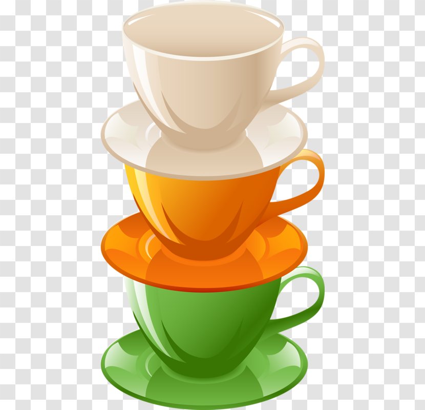 Coffee Cup Tea Tableware Saucer Clip Art - Teapot Transparent PNG