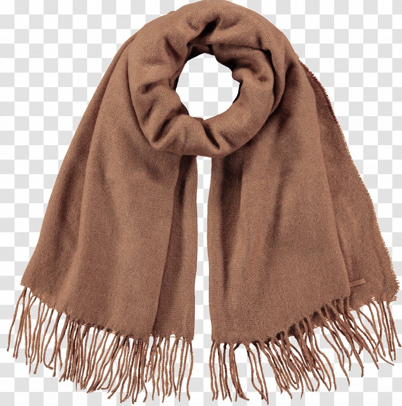Scarf Shawl Brown Beige Stole Transparent PNG