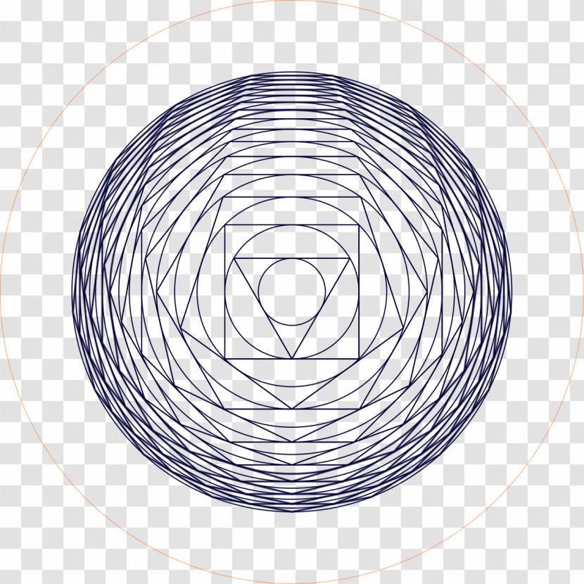 Circumscribed Circle Tangential Polygon Smallest-circle Problem - Equiangular Transparent PNG