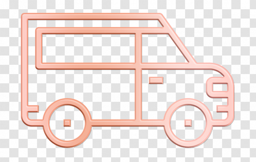 Van Icon Car Icon Transparent PNG