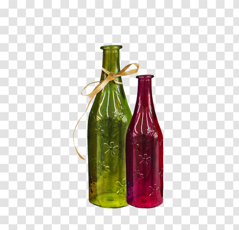 Glass Bottle - Color Bottles Transparent PNG
