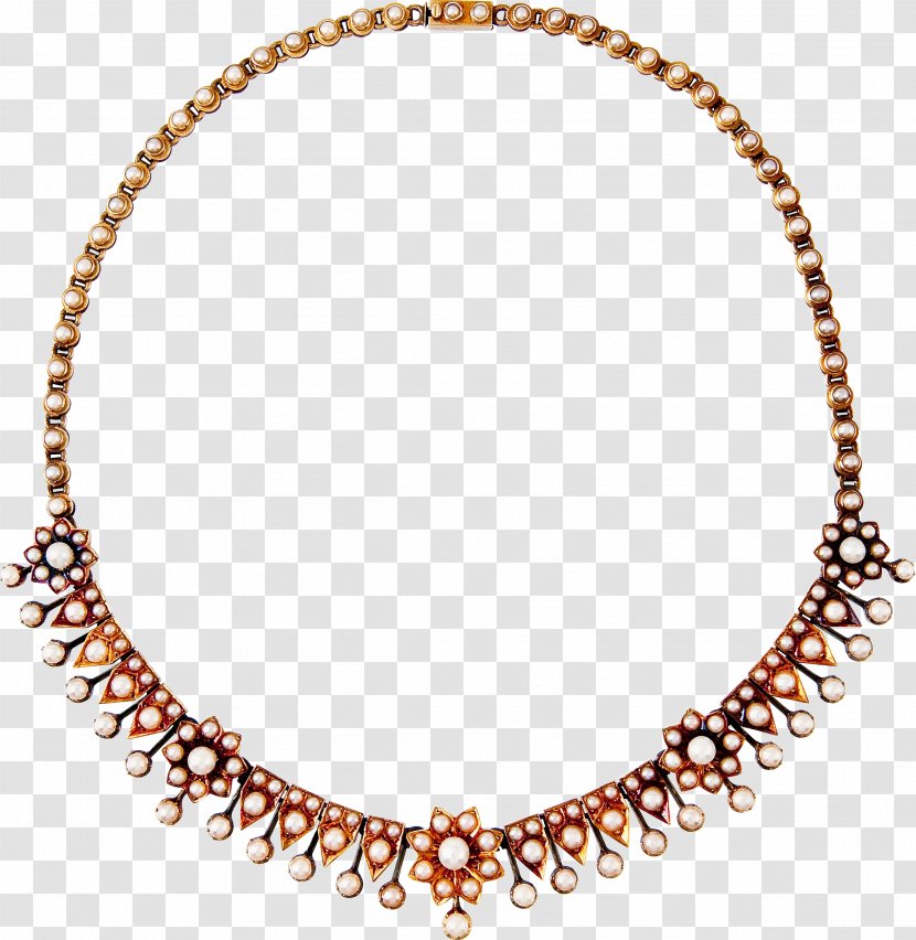 Necklace Jewellery Pearl Bracelet - Chain Transparent PNG