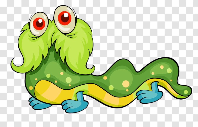 Cartoon Monster Royalty-free Clip Art - Royaltyfree - Distinctive Caterpillar Transparent PNG