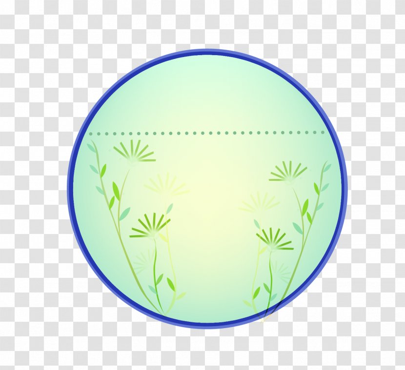 Circle Area Leaf Pattern - Tag,lace,shape Transparent PNG