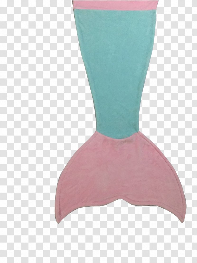 Turquoise Neck - Mermaid Tail Towel Transparent PNG