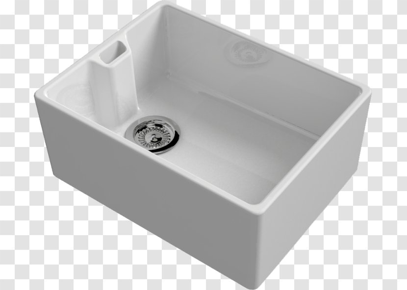 Kitchen Sink Ceramic Belfast Tap - Bowl Transparent PNG