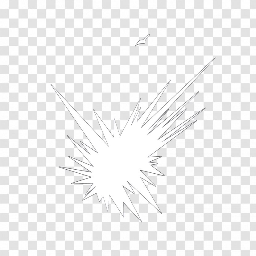 White Black Angle Pattern - Monochrome - Lightning Farts Transparent PNG