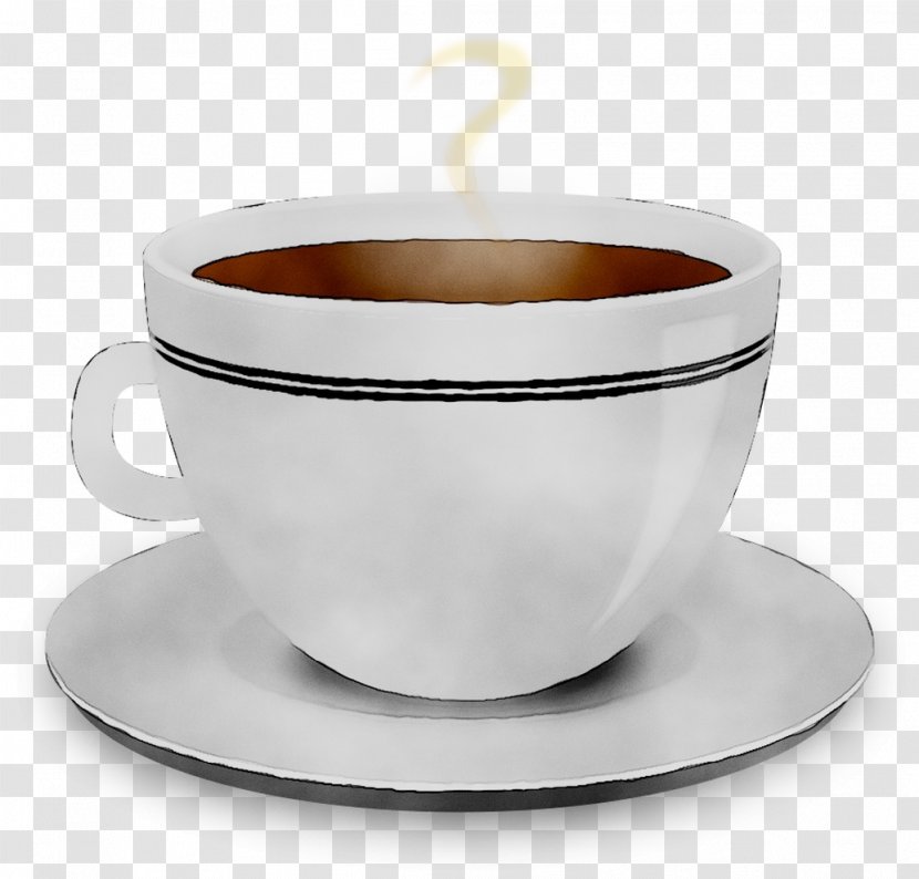 Coffee Cup Espresso Mug M Ristretto Saucer - Porcelain - Drinkware Transparent PNG
