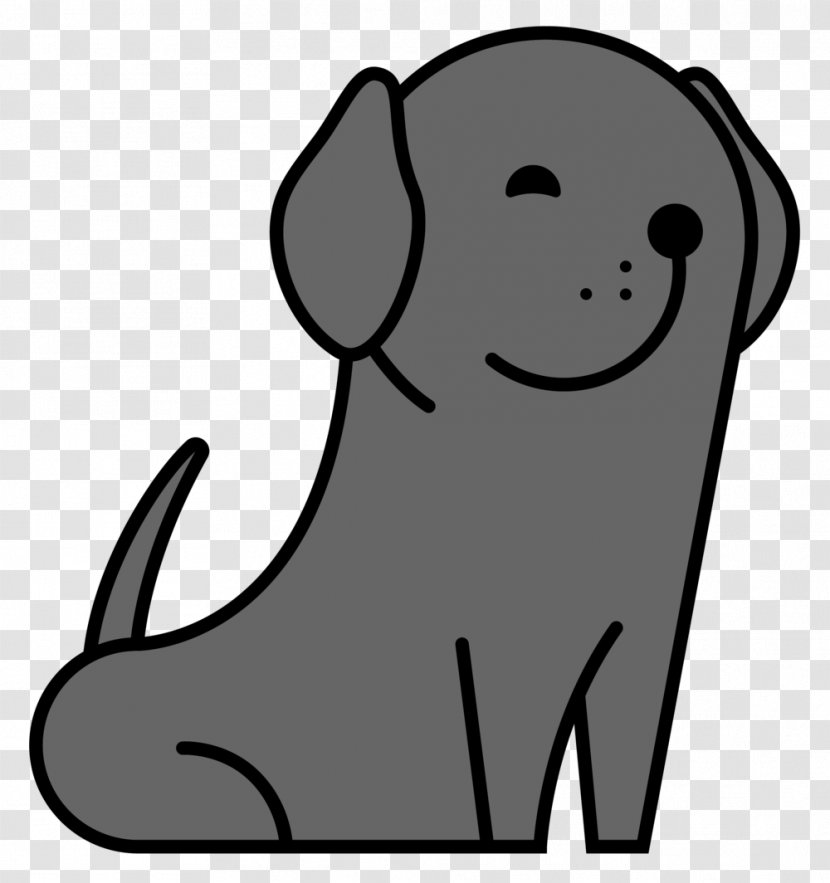 Labrador Retriever Puppy Dog Breed Adoption Sporting Group - Like Mammal - The Black Transparent PNG