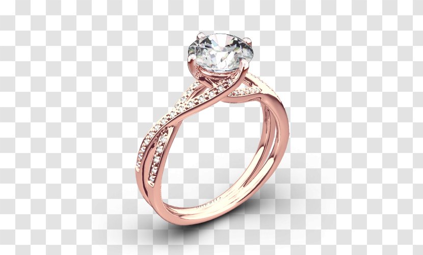 Wedding Ring Jewellery Engagement Diamond - Body Jewelry Transparent PNG