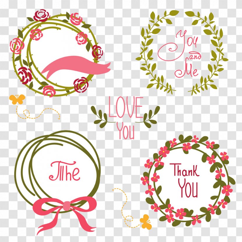 Wedding Invitation Flower Wreath Clip Art - Royaltyfree - Flowers Contributed Ring Transparent PNG