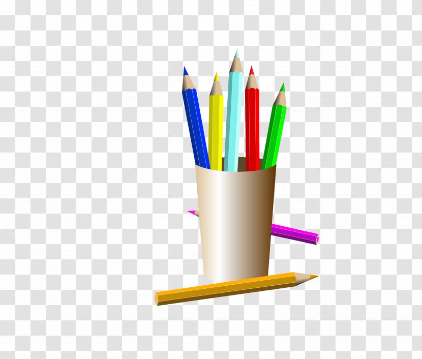 Artist Drawing Easel Clip Art - Pencil - Filled With Color Pen Transparent PNG