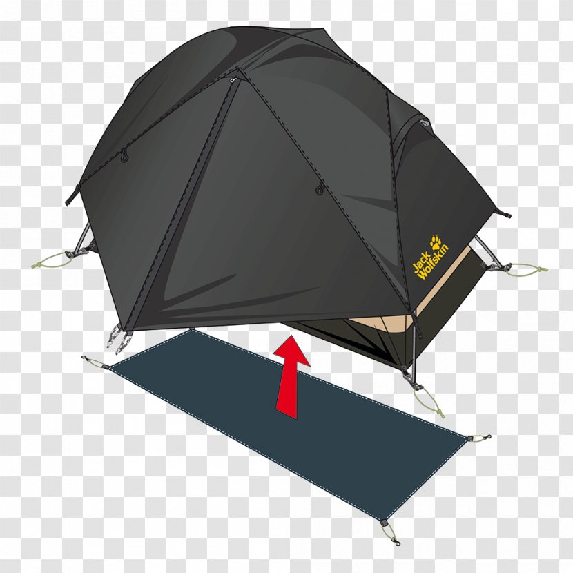 Tent Jack Wolfskin Camping Clothing Jacket Transparent PNG