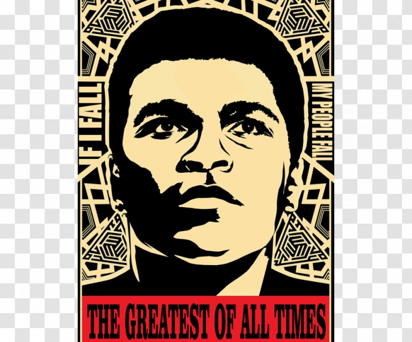 Muhammad Ali Vs. Sonny Liston Poster I Am The Greatest! - Stencil Transparent PNG