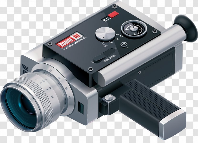Camcorder Video Cameras Royalty-free Clip Art - Tool - Camera Transparent PNG