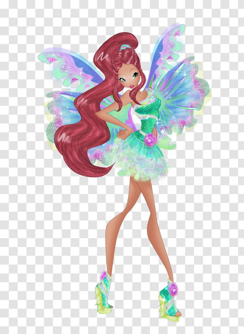 Aisha Fairy Mythix Tynix Transformation - Figurine Transparent PNG