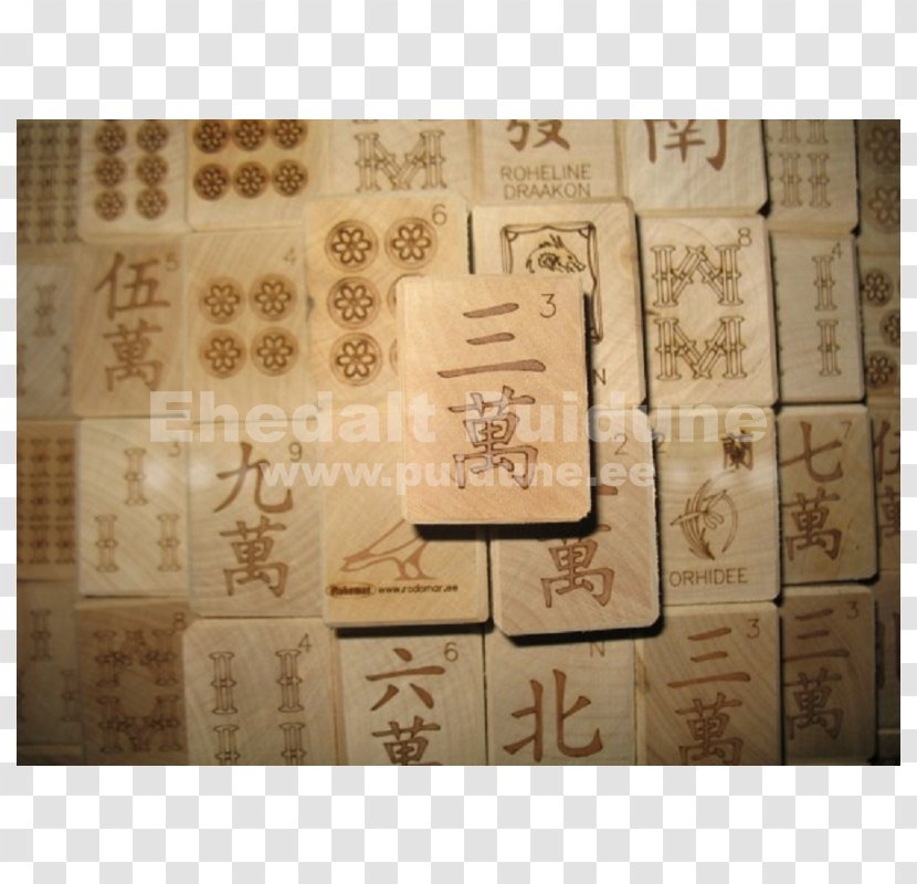 Flooring Font - Mahjong Transparent PNG