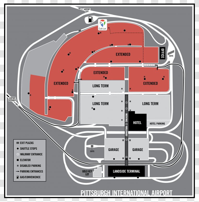 Philadelphia International Airport Los Angeles Seattle–Tacoma Car Park - Hotel Transparent PNG