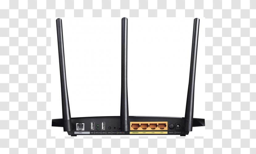 TP-Link TD-W8980 Router TP-LINK TD-W9980 G.992.5 - Modem - USB Transparent PNG
