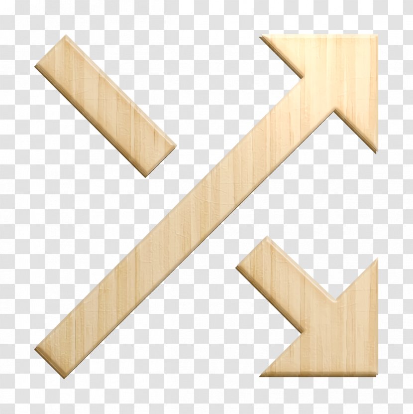 Shuffle Icon - Logo Wood Transparent PNG