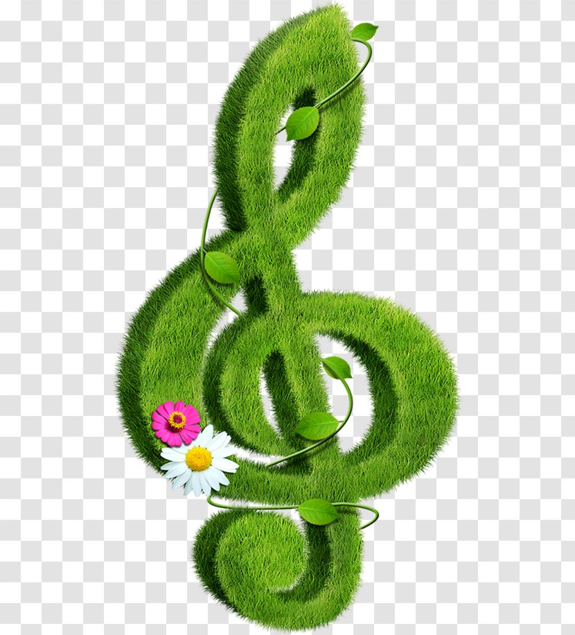 Musical Note - Tree - Grass Notes Transparent PNG