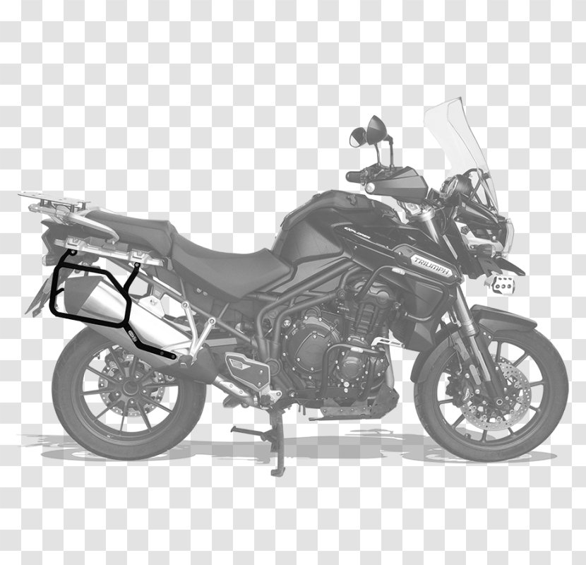 Triumph Motorcycles Ltd Bajaj Auto Tiger Explorer Exhaust System - Motorcycle Transparent PNG