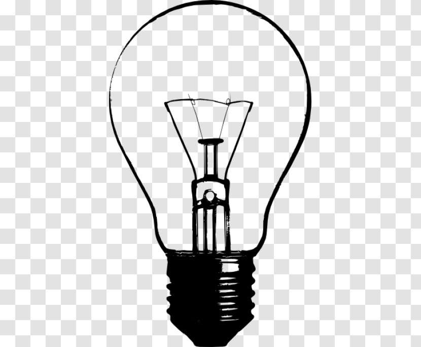 Light Bulb Cartoon - Lighting - Electrical Supply Line Art Transparent PNG