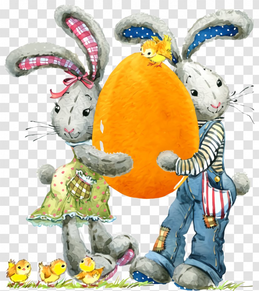 Easter Bunny - Cartoon - Animal Figure Transparent PNG