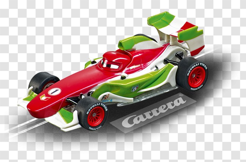 Lightning McQueen Francesco Bernoulli Mater Cars 2 Carrera - Hardware - Race Car Transparent PNG