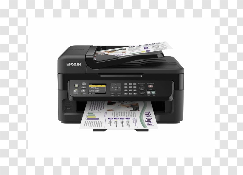 Multi-function Printer Inkjet Printing Image Scanner Epson - Output Device Transparent PNG
