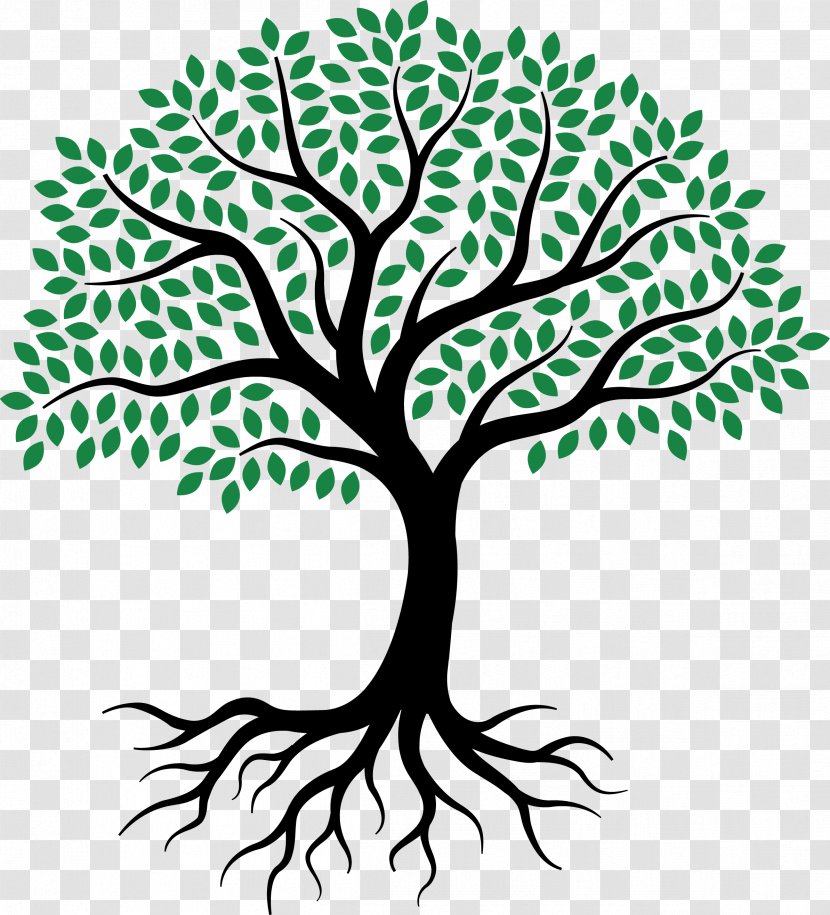 Drawing Root Tree Sketch - Silhouette - Of Life Transparent PNG