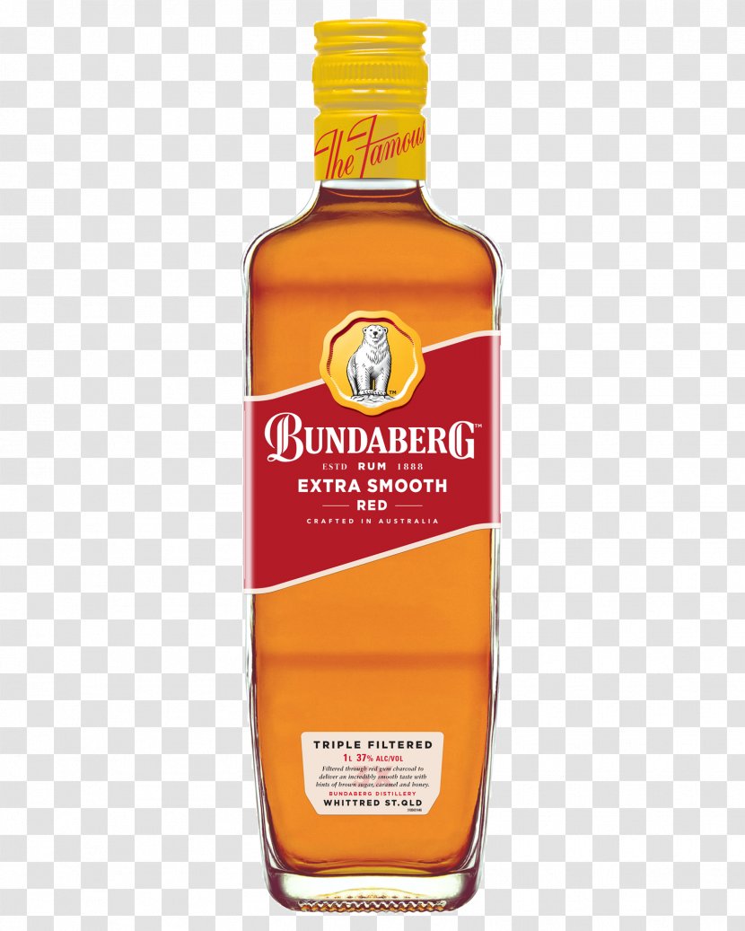 Bundaberg Rum Distilled Beverage Beer - Whisky Transparent PNG