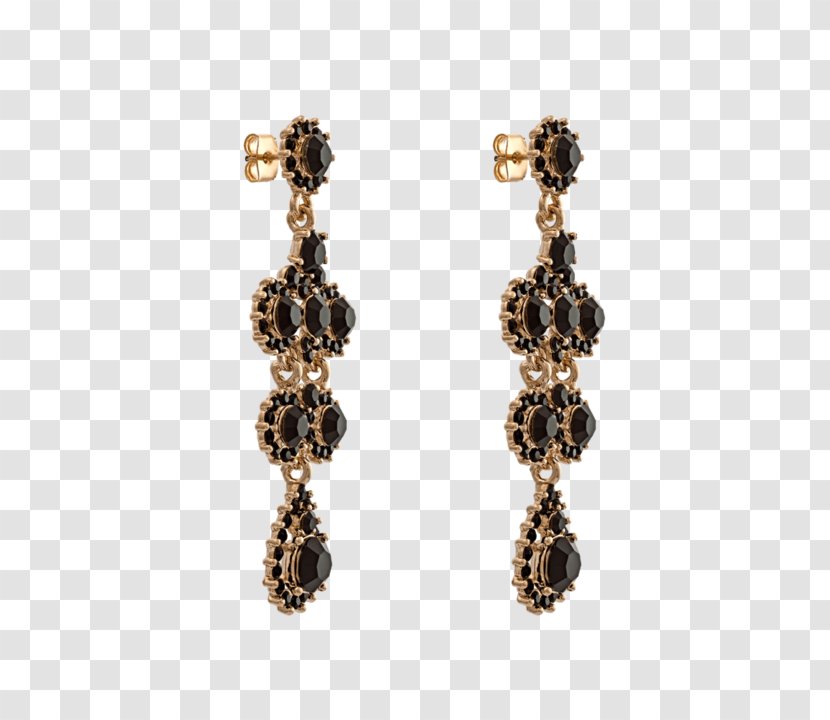 Earring Jewellery Gold Clothing Accessories Gemstone - Crystal Transparent PNG