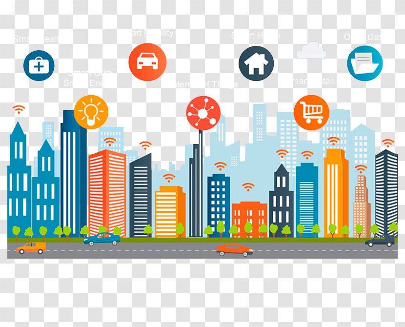 Smart City Internet Of Things New Delhi Municipal Council Energy Building Transparent PNG