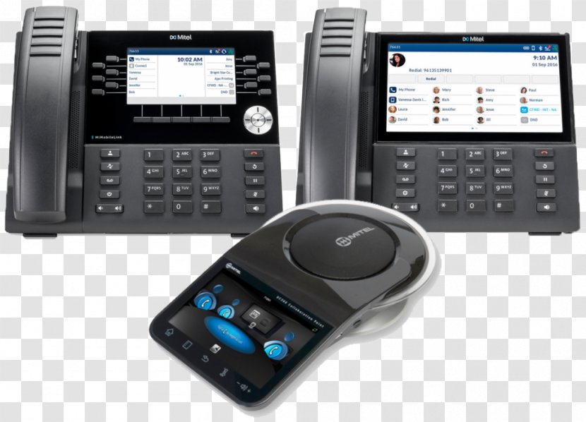 Business Telephone System Mitel MiVoice 6930 IP Phone 50006769 VoIP - Headset - Corded Transparent PNG
