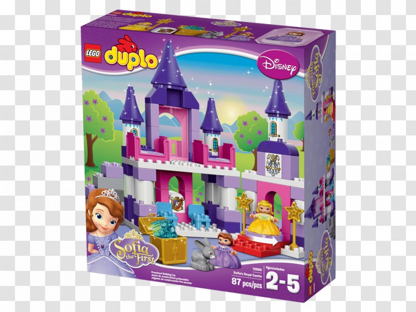 LEGO 10595 DUPLO Sofia The First Royal Castle Princess Amber Lego Duplo Toy Walt Disney Company Transparent PNG