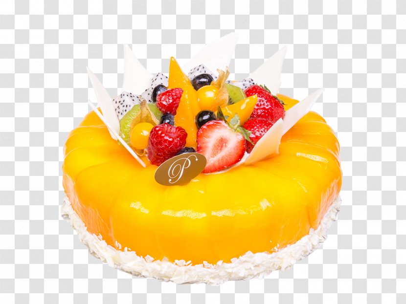 Fruitcake Cheesecake Bakery Bavarian Cream - Fresh Mango Transparent PNG