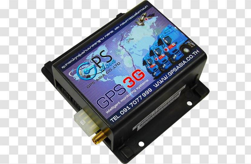 Global Positioning System GPS Tracking Unit Bus Car Electronic Component - Gps - Sand Truck Transparent PNG