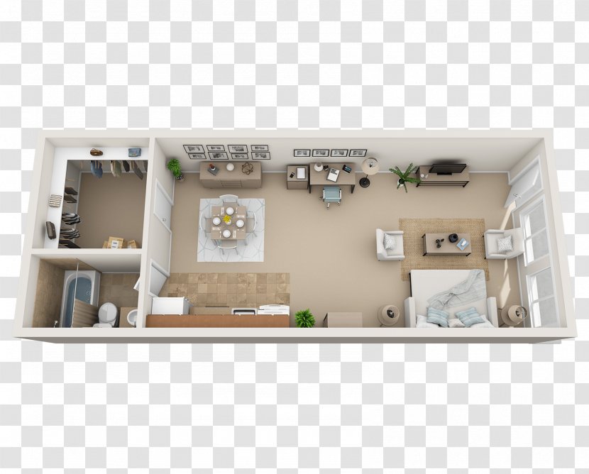 Valley View Apartments Studio Apartment House Home - Fee Transparent PNG