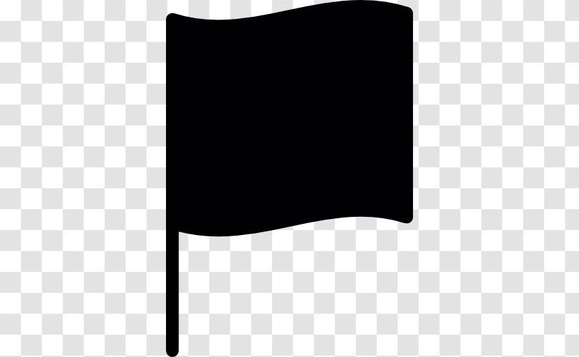 Flag Rectangle - Black Transparent PNG